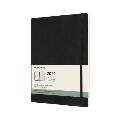 CAL22 Moleskine 12 Month Weekly X Large Black Soft Cover