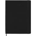 CAL24 Moleskine 18 Month Weekly XL Black Hard Cover