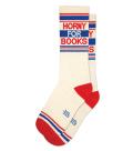 Horny for Books Crew Socks