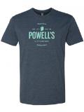 Powell's Logo Tee Shirt Midnight Navy