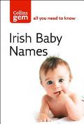Collins Gem Irish Babies Names Meanings Pronounciation & Spellings