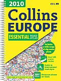 2010 Collins Europe Essential Road Atlas