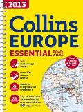 Collins Europe Essential Road Atlas 2013