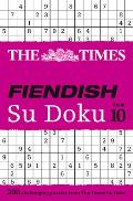 The Times Fiendish Su Doku Book 10: 200 Challenging Su Doku Puzzles