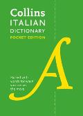 Collins Italian Dictionary Pocket Edition 40000 words & phrases in a portable format