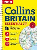 2018 Collins Britain Essential Road Atlas