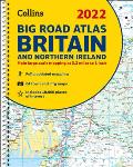 Collins Big Road Atlas Britain & Northern Ireland 2022