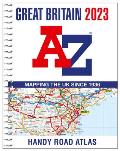 Great Britain A Z Handy Road Atlas 2023 A5 Spiral