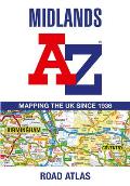 Midlands A-Z Road Atlas