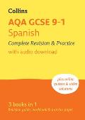 Aqa GCSE 9-1 Spanish Complete Revision and Practice: Ideal for Home Learning, 2026 Exam