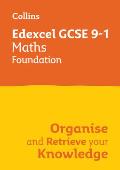 Collins GCSE Maths 9-1: Edexcel GCSE 9-1 Maths Foundation: Organise and Retrieve Your Knowledge