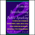 Elements Of Speechwriting & Public Speak