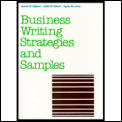 Business Writing Strategies & Samples
