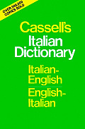Cassells Italian Dictionary Italian English English Italian