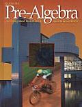 Pre Algebra An Integrated Transition to Algebra & Geometry
