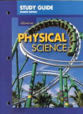 Study Guide, Student Edition for Use with Physical Science