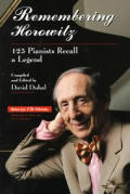 Remembering Horowitz 125 Pianists Recall