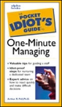 Pocket Idiots Guide To One Minute Managing