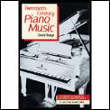 Twentieth Century Piano Music Studies I