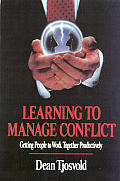 Learning To Manage Conflict