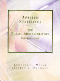 Applied Statistics For Public Admini 4th Edition