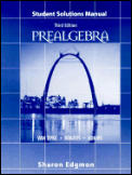 Prealgebra 3rd Edition Student Solution Manual