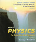 Student Solutions Manual Physics Volume 1 5th Edition