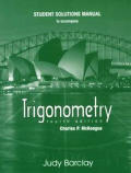 Trigonometry 4th Edition Students Solutions Manu