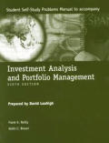 Investment Analysis Student Self Study