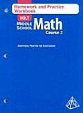 Middle School Math Course 2 Homework & Practice Workbook