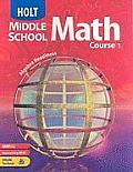 Holt Middle School Math Course 1