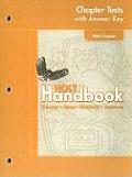 Holt Handbook Chapter Tests with Answer Key Fifth Course Grammar Usage Mechanics Sentences