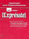Holt Spanish 1 Expresate Para Hispanohablantes