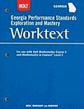 Holt Mathematics: Performance Standards Exploration and Mastery Worktext Course 2