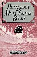 Petrology Of The Metamorphic Rocks