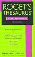 Concise Rogets International Thesaurus Revised & Updated 6th Edition
