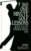 365 One Minute Golf Lessons