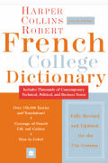 Harpercollins Robert French College Dictionary 4th Edition