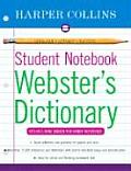 HarperCollins Student Notebook Websters Dictionary