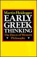 Early Greek Thinking