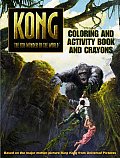 King Kong Color & Activity Book & Crayons 01