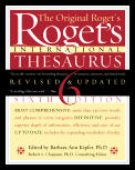 Rogets International Thesaurus 6th Edition