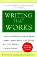Writing That Works 3rd Edition How to Communicate Effectively in Business