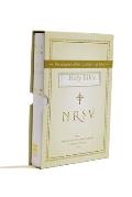 Bible Nrsv White Catholic Gift