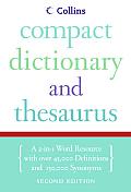 Collins Compact Dictionary & Thesaurus 2nd Edition