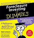Foreclosure Investing for Dummies