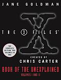 X Files Book of the Unexplained Volumes One & Two