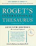 Rogets International Thesaurus 7th Edition