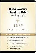 Bible NRSV Go Anywhere Thinline Bible with the Apocrypha Black