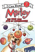 Marley: The Dog Who Ate My Homework (I Can Read Marley - Level 2)